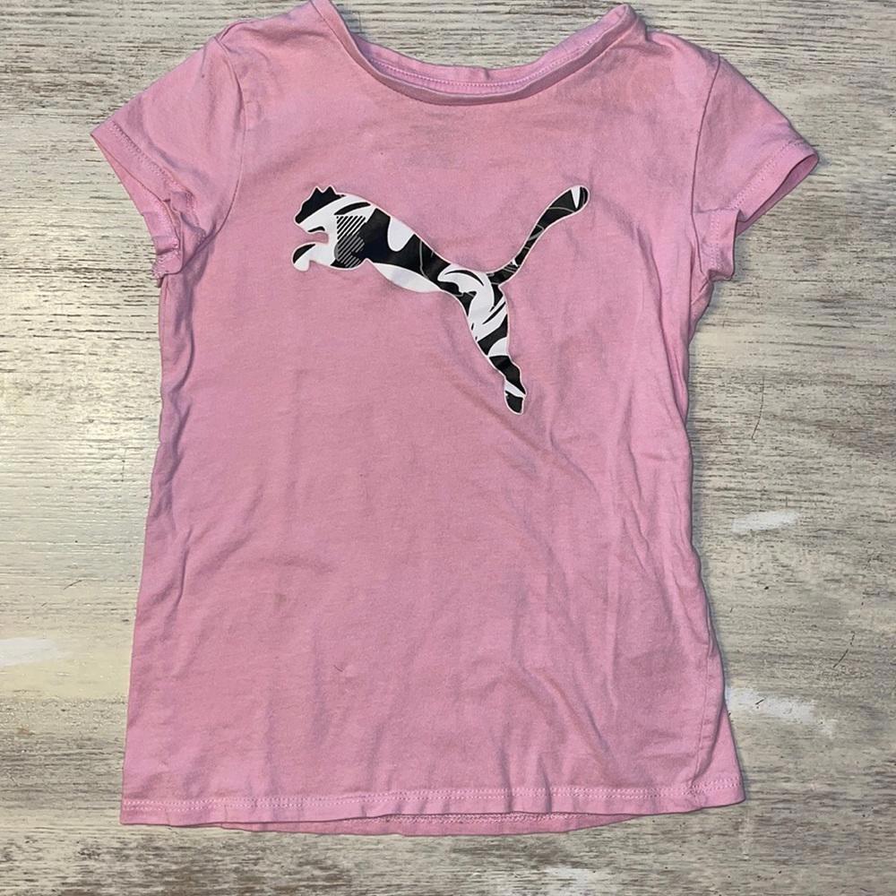 Puma Light Purplish Pink Tee Shirt - Picture 1 of 4